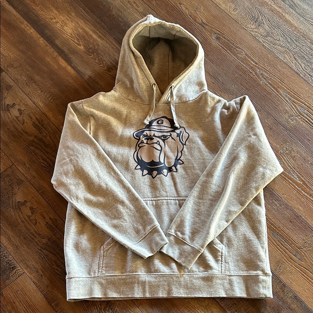 Fanatics Georgetown Bulldogs Gray Hoodie